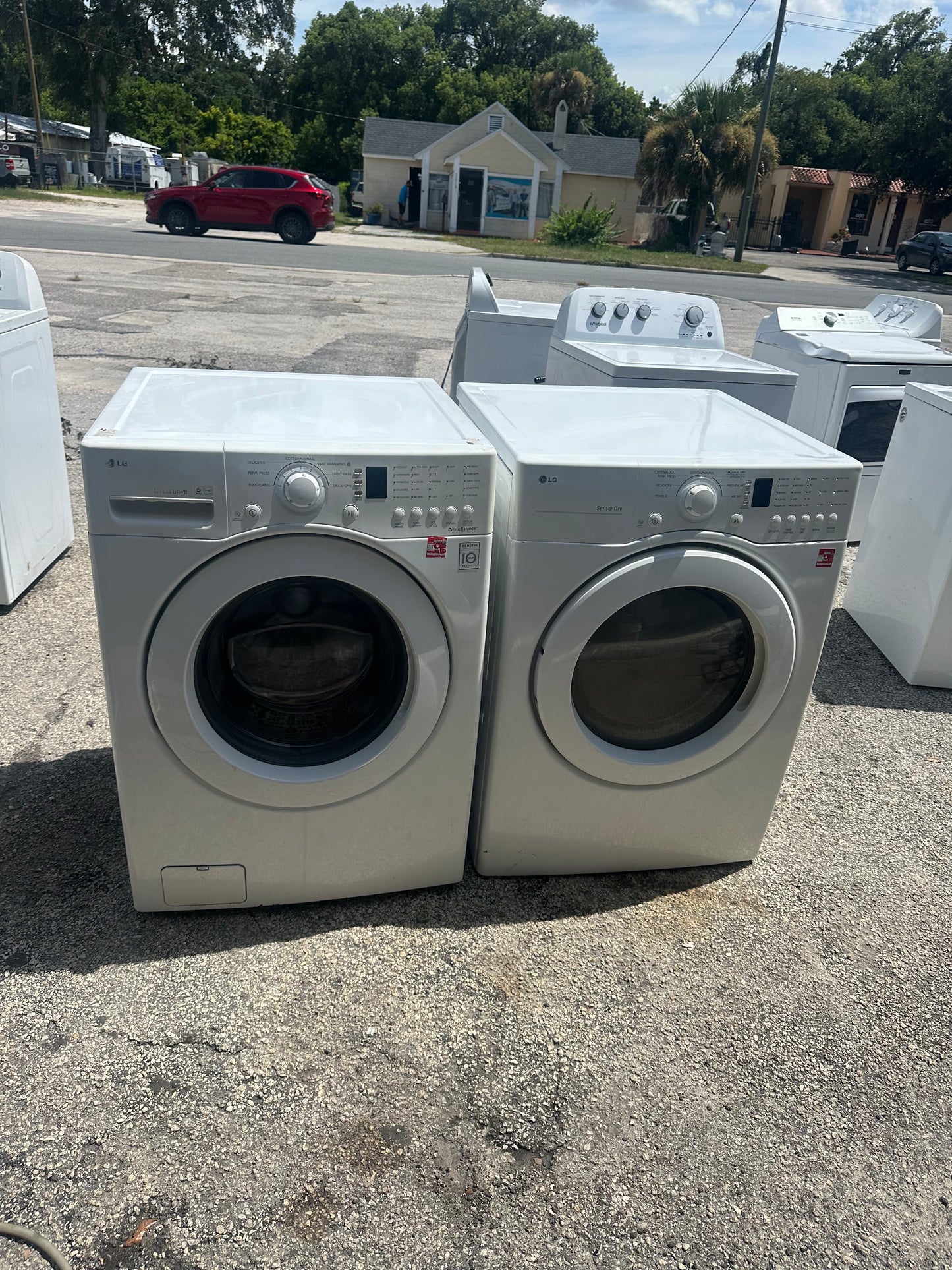 Lg Washer And Electric Dryer
