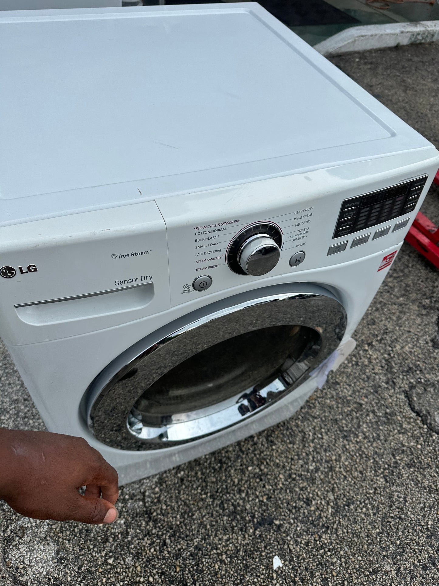 27 Inch Electric Dryer with 7.3 cu. ft. Capacity