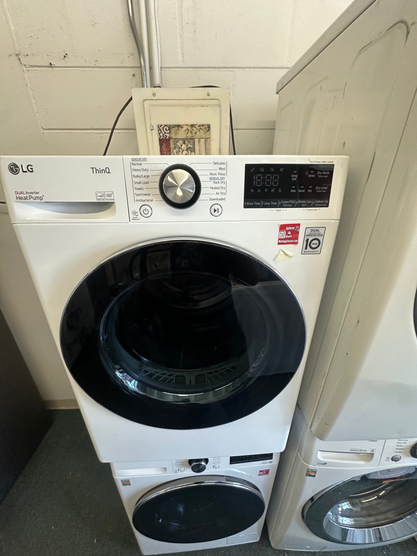 24 Inch Lg Washer And Electric Dryer Set