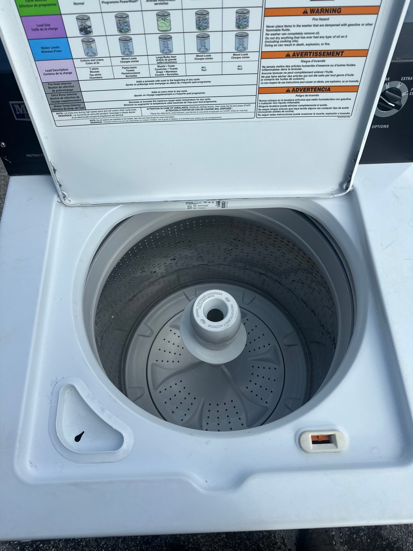 Maytag Commercial-Grade Top Load Washer