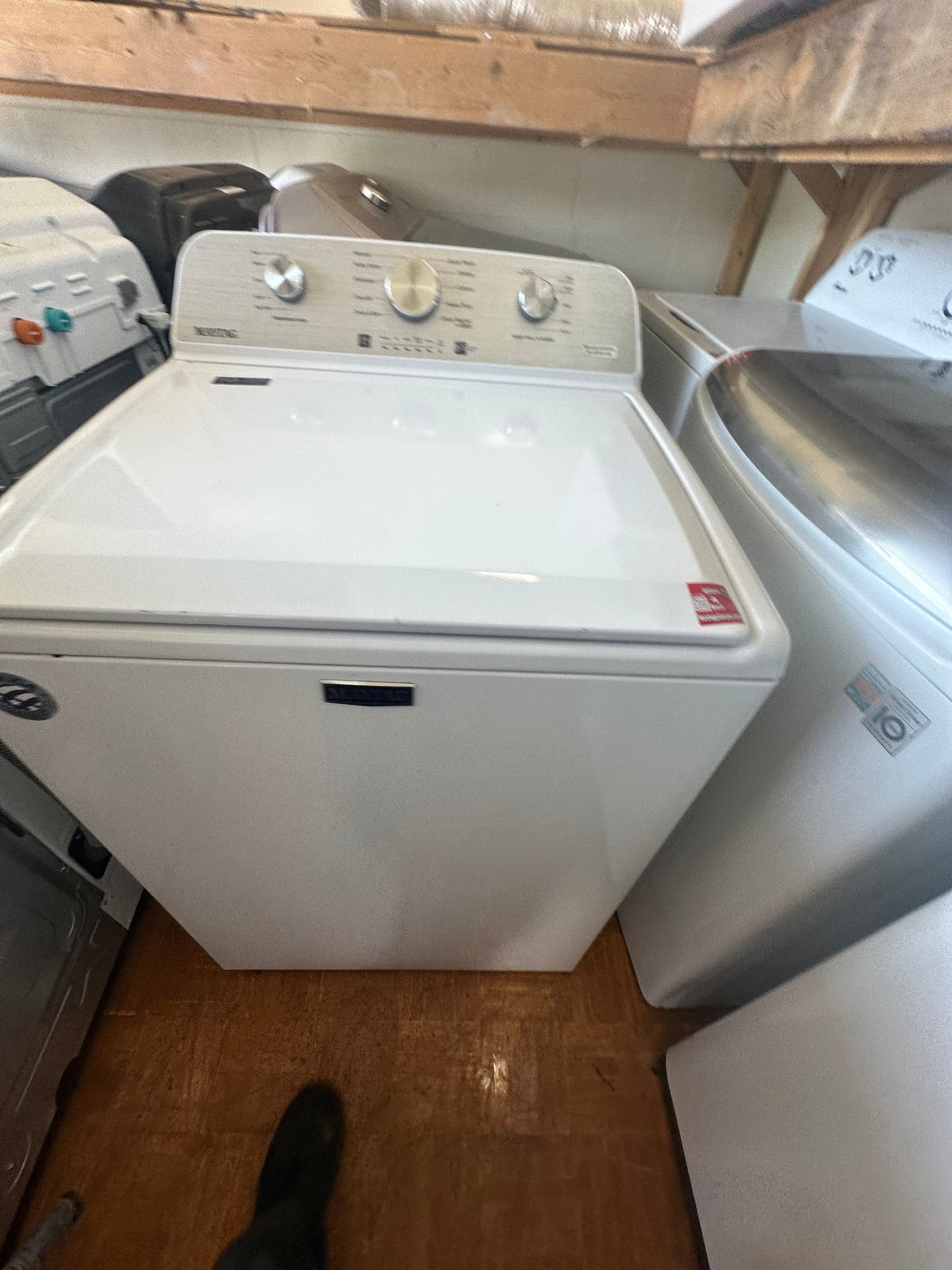 Maytag Washer - White - 28 Inch Top Load Smart Washer with 4.5 Cu. Ft. Capacity