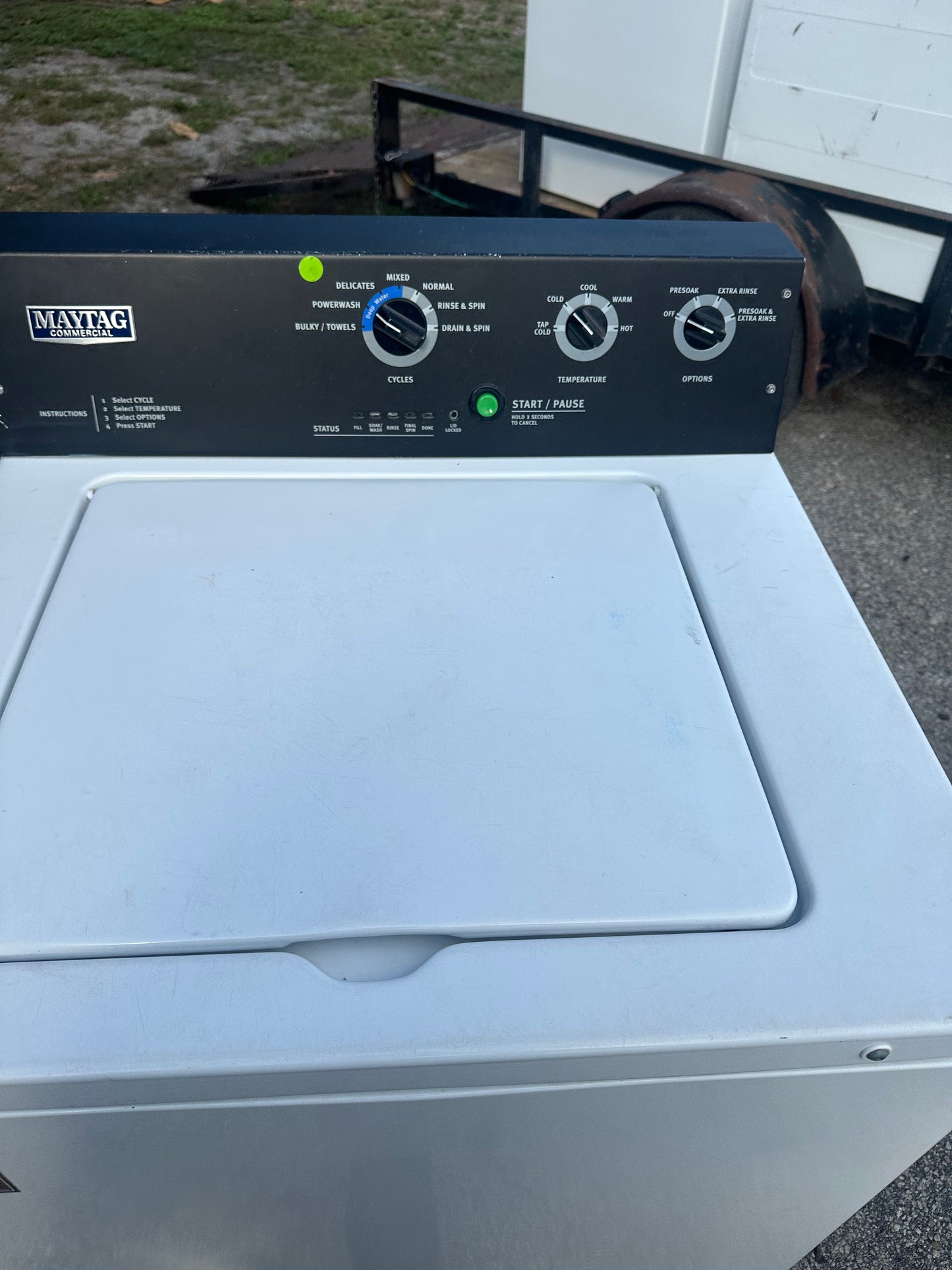 Maytag Commercial-Grade Top Load Washer