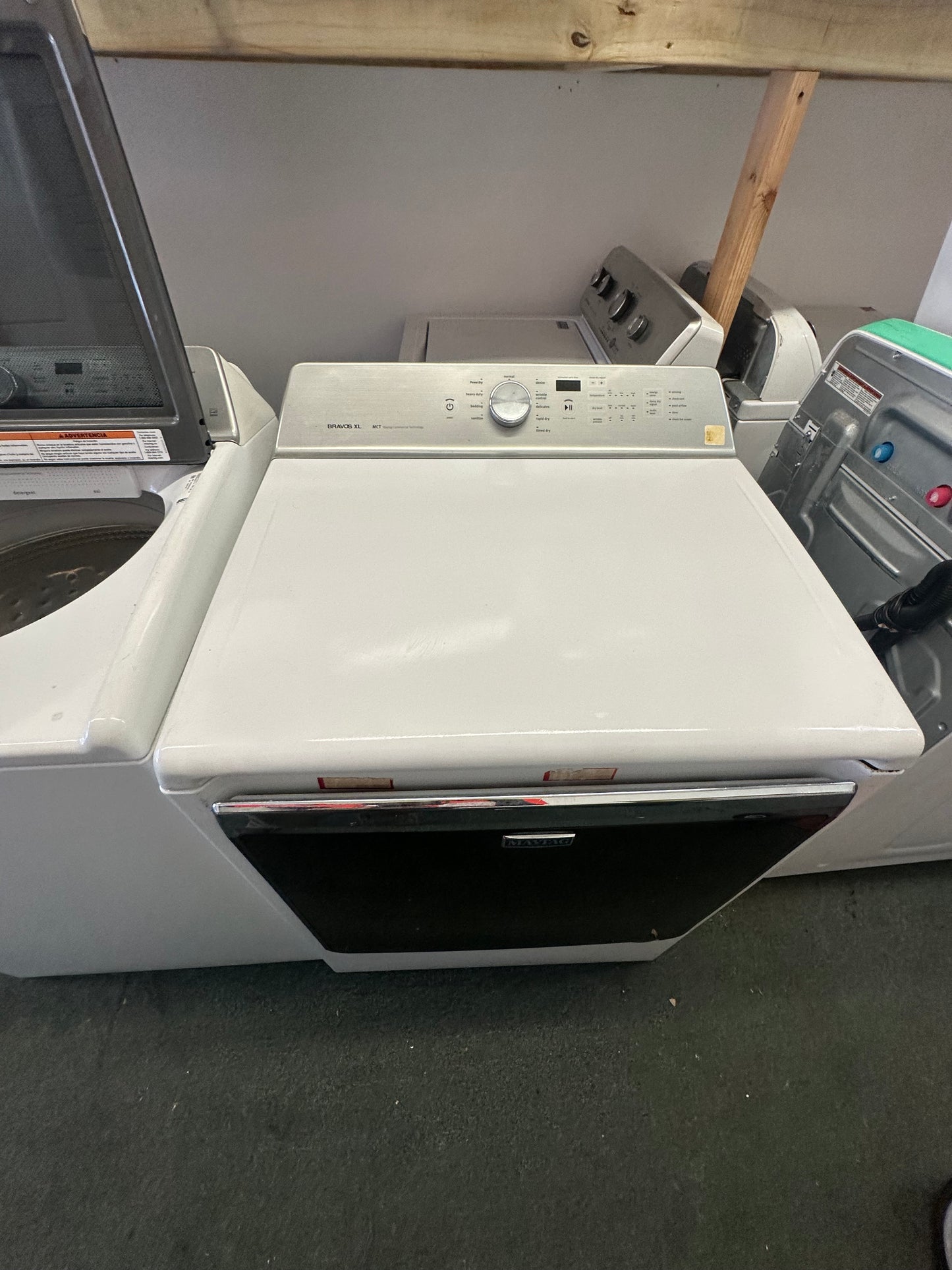 Maytag 8.8 cu. ft. Electric Dryer with PowerDry & Advanced Moisture Sensing