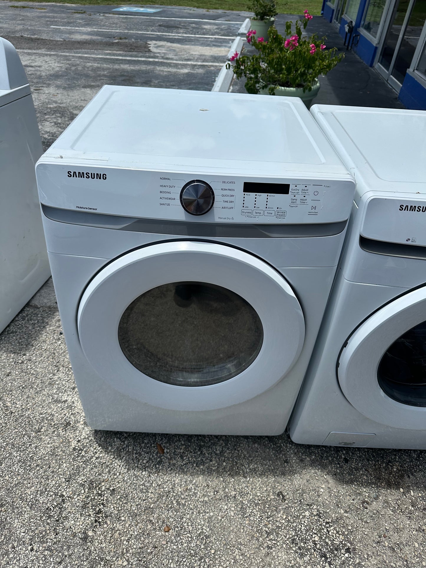 Samsung Washer And Electric Dryer Set