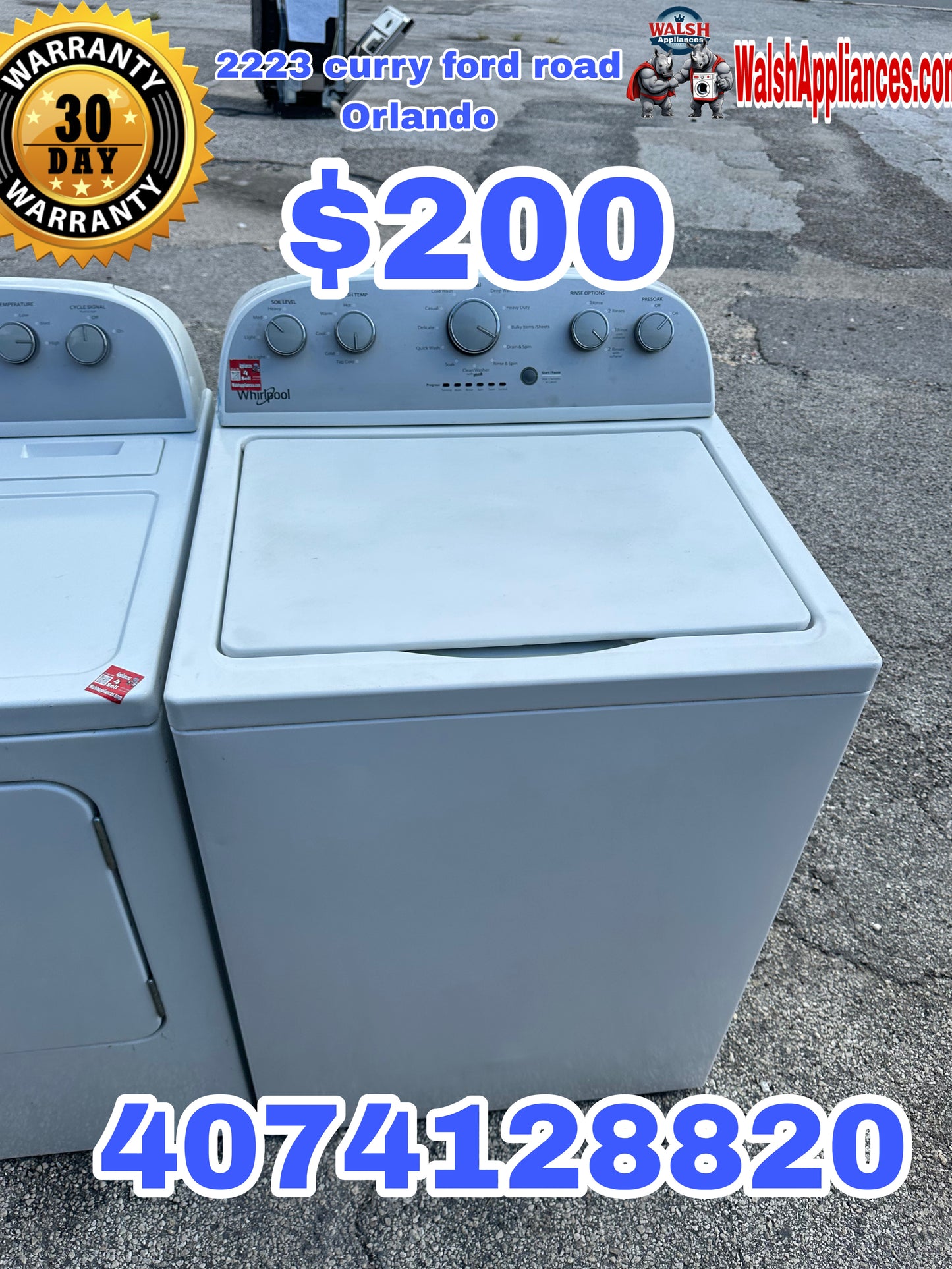 Whirlpool High-Efficiency Top Load Washer – WTW5000DW2