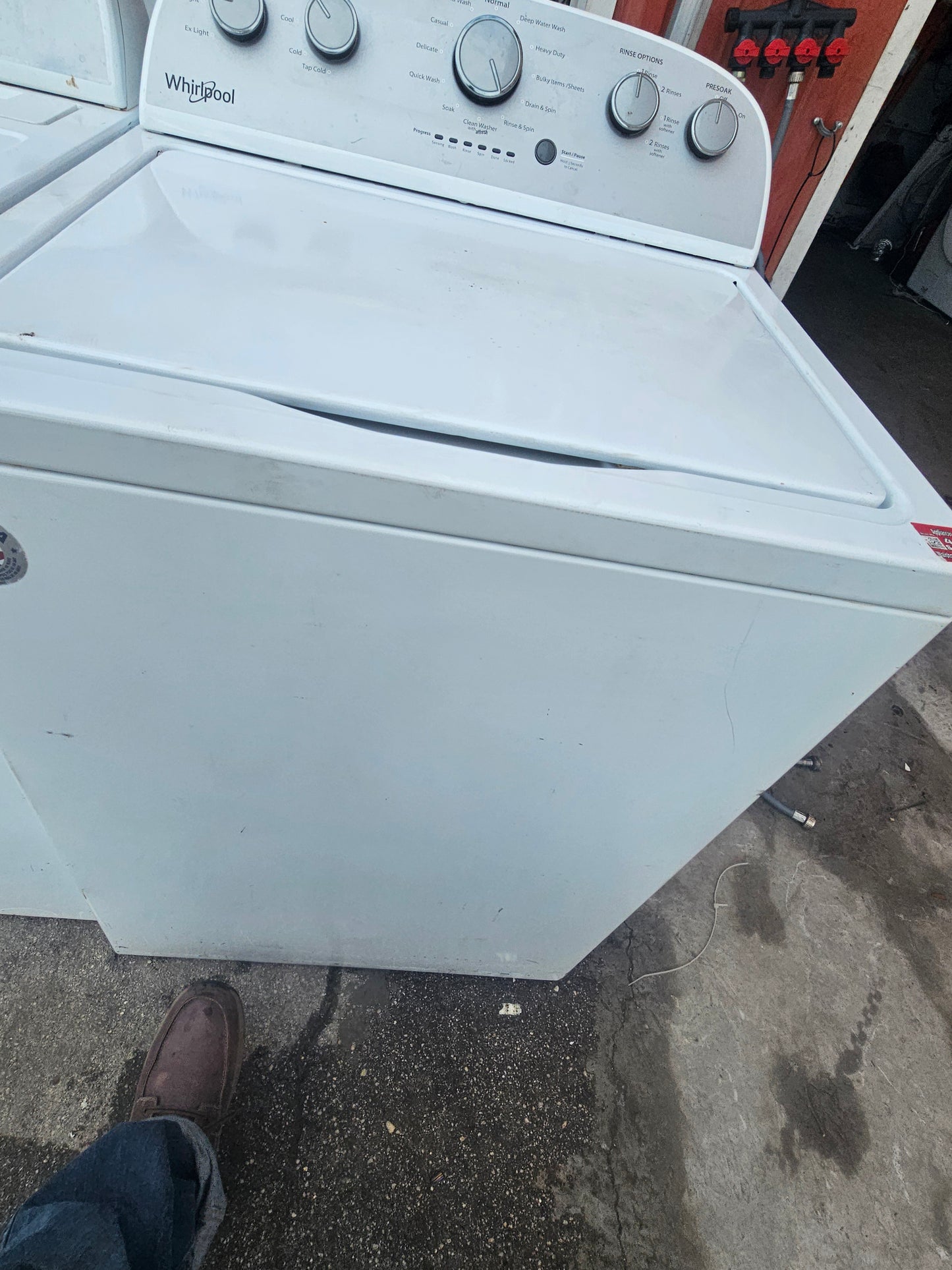 Whirlpool WTW5000DW3 Top-Load Washer