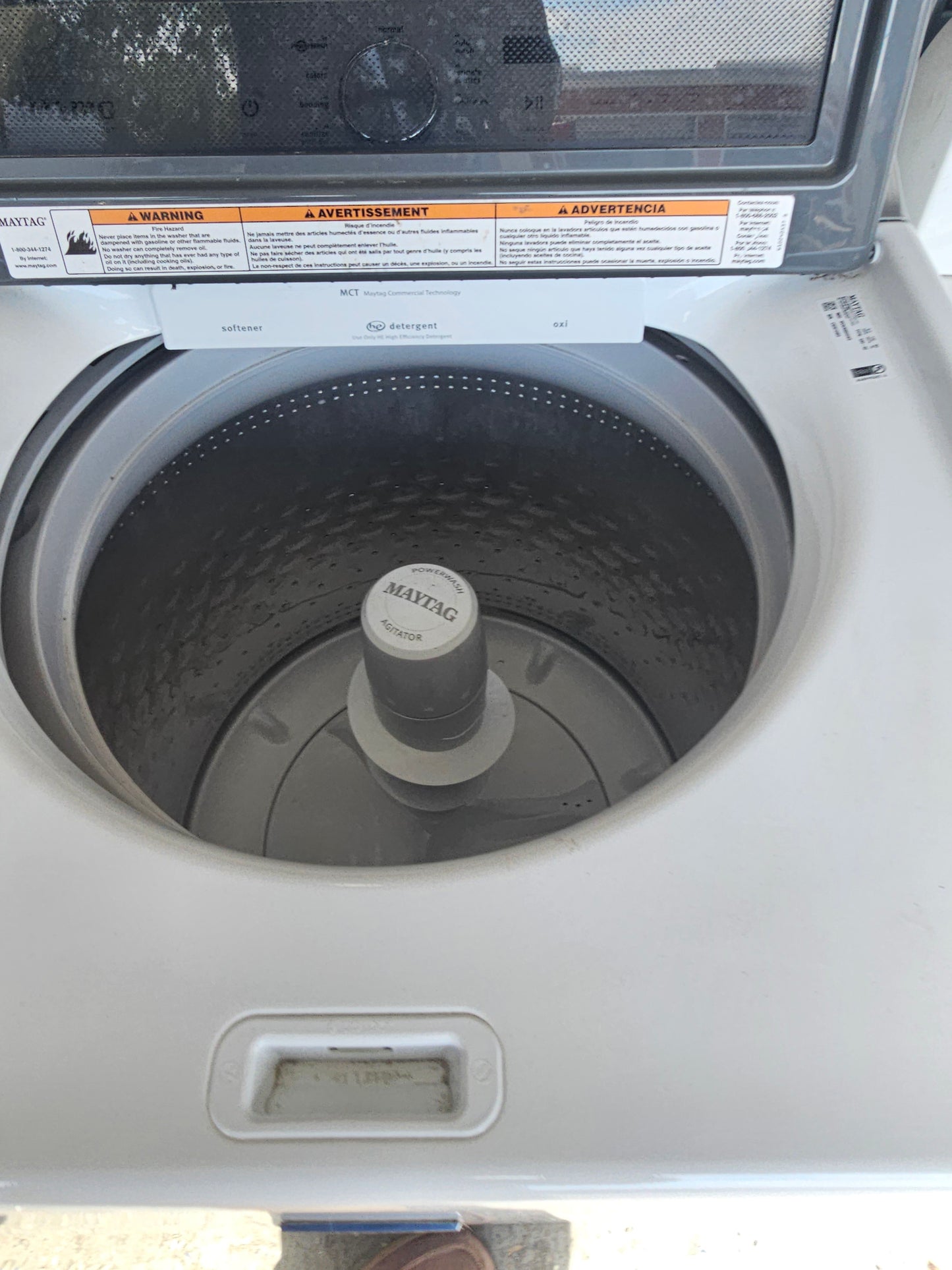 Maytag MVWB865GW0 High-Efficiency Top-Load Washer