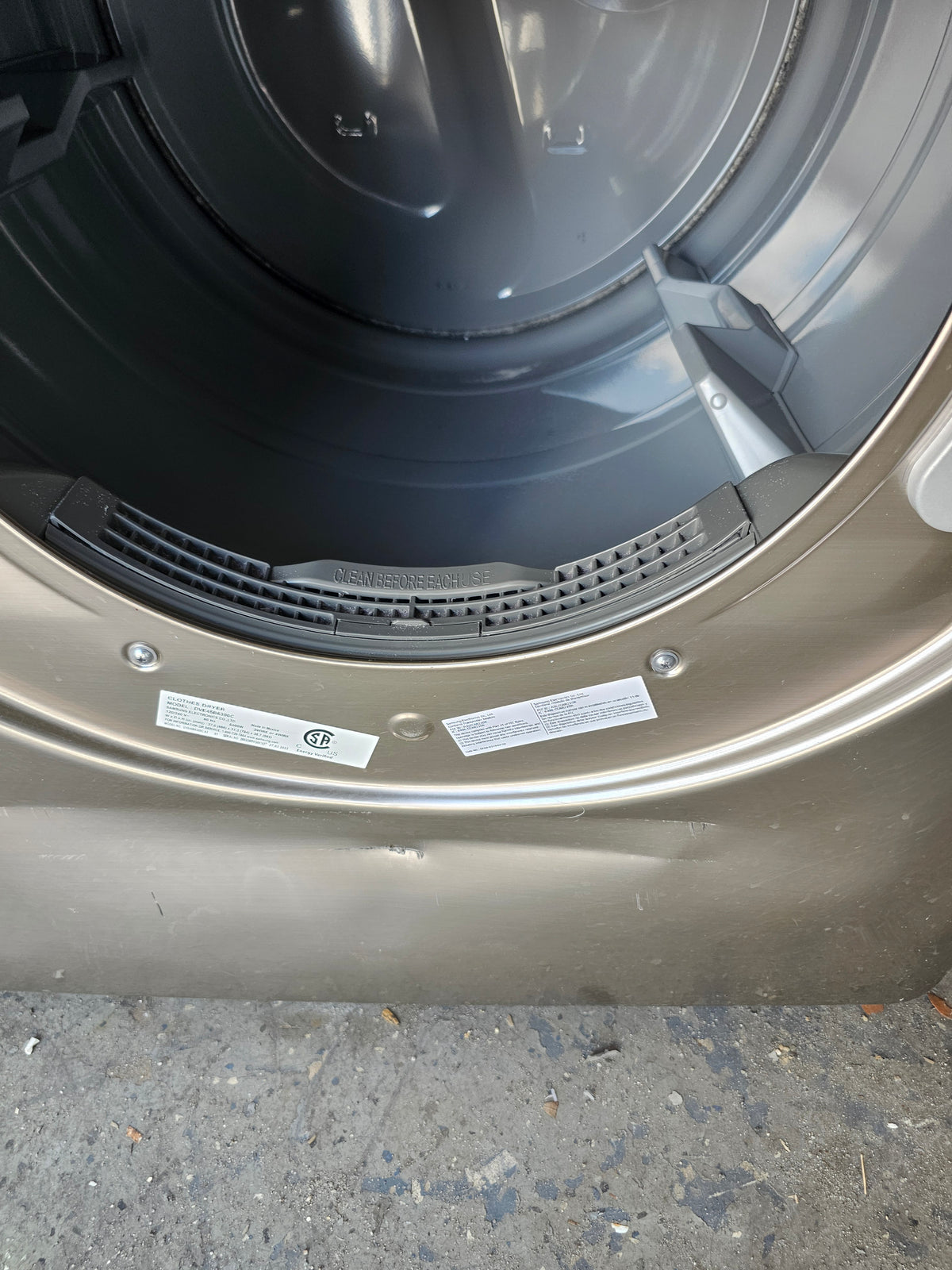 Samsung Washer And Electric Dryer Sst