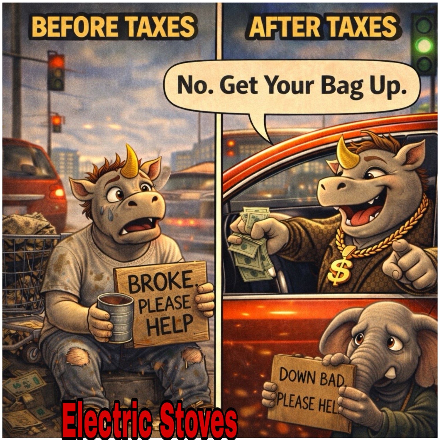 Electric Stove And Ovens