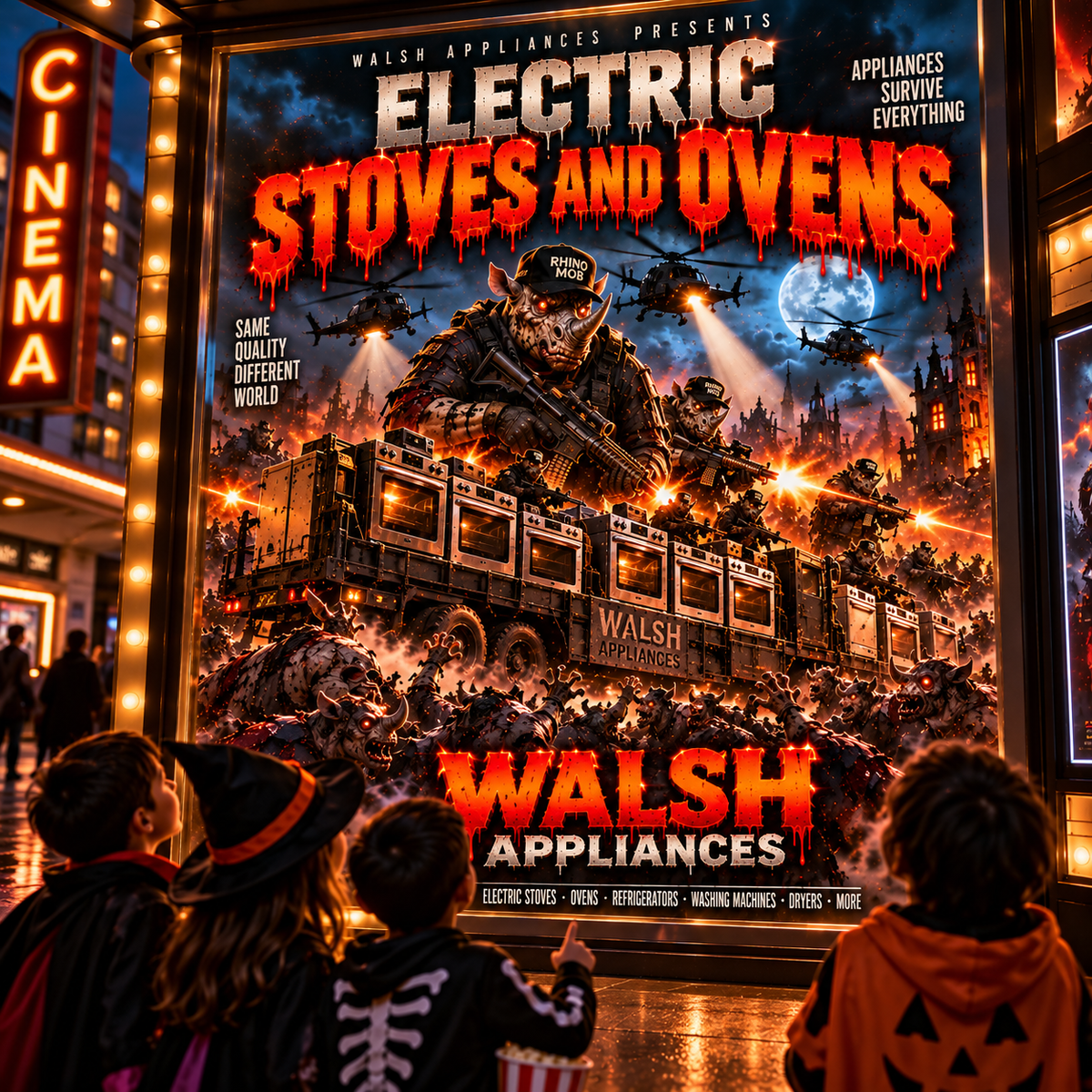 Electric Stove And Ovens