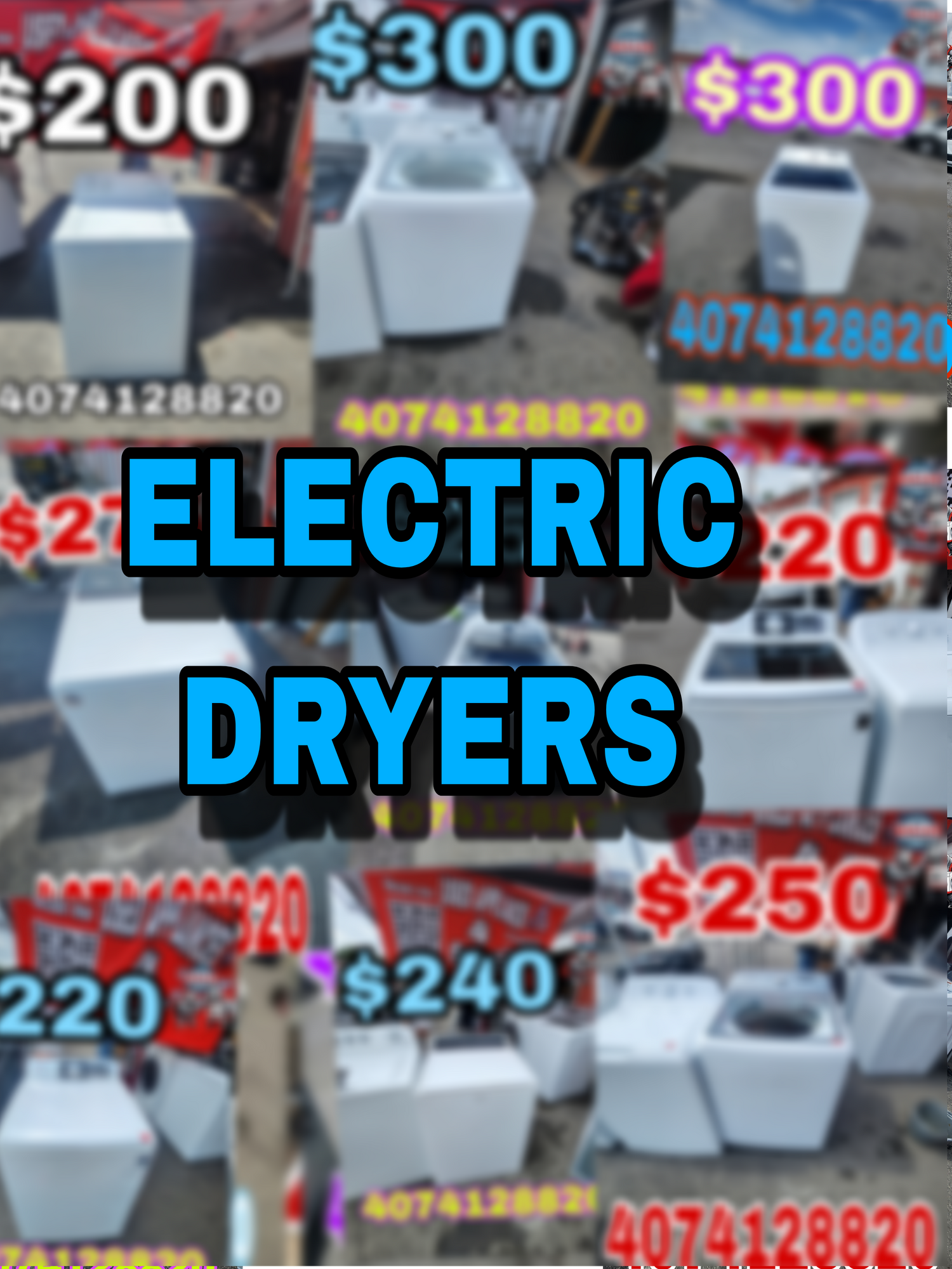 Electric Dryers