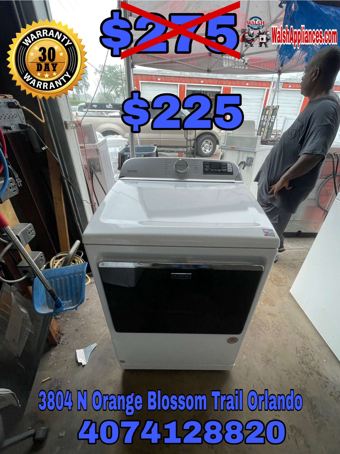 Maytag Smart Capable Front Load Electric Dryer