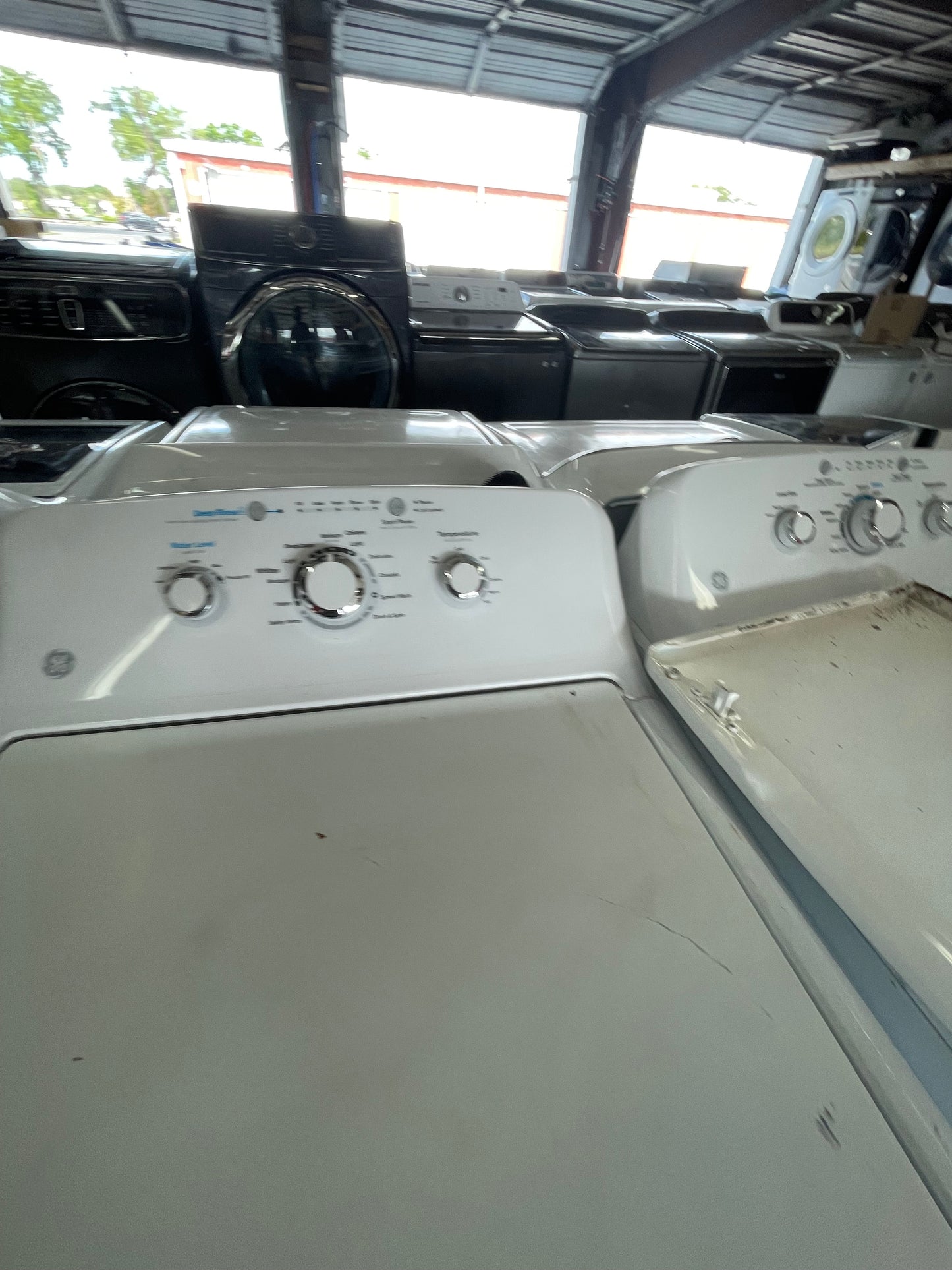 Ge Washer And Electric Dryer  Set