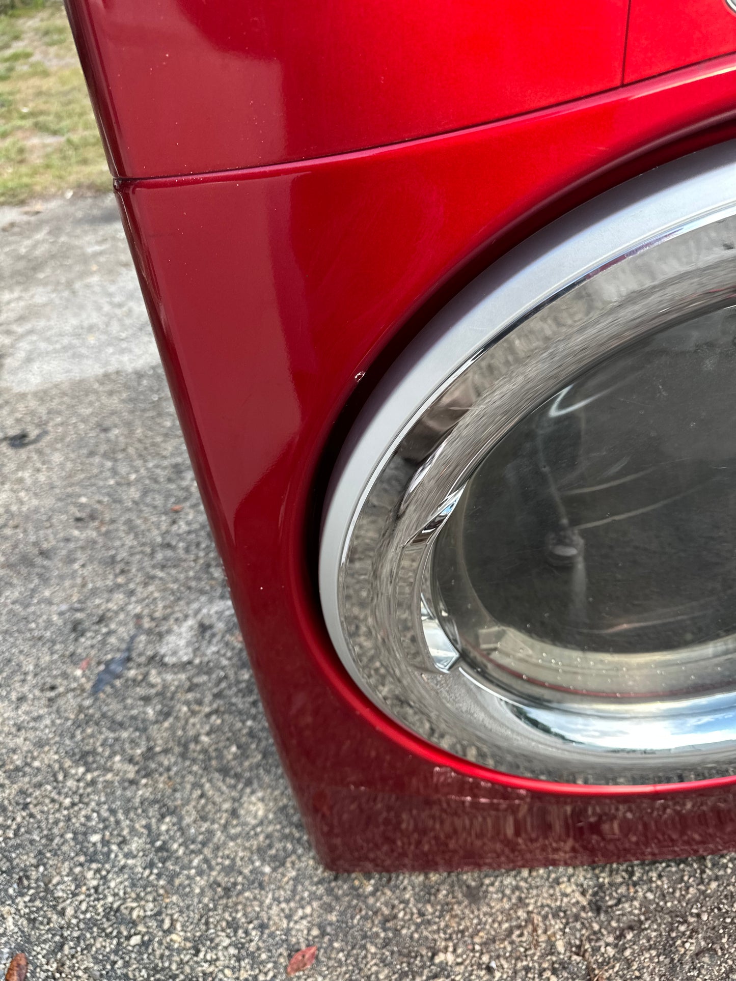 LG DLE7177RM Electric Dryer (Cherry Red)