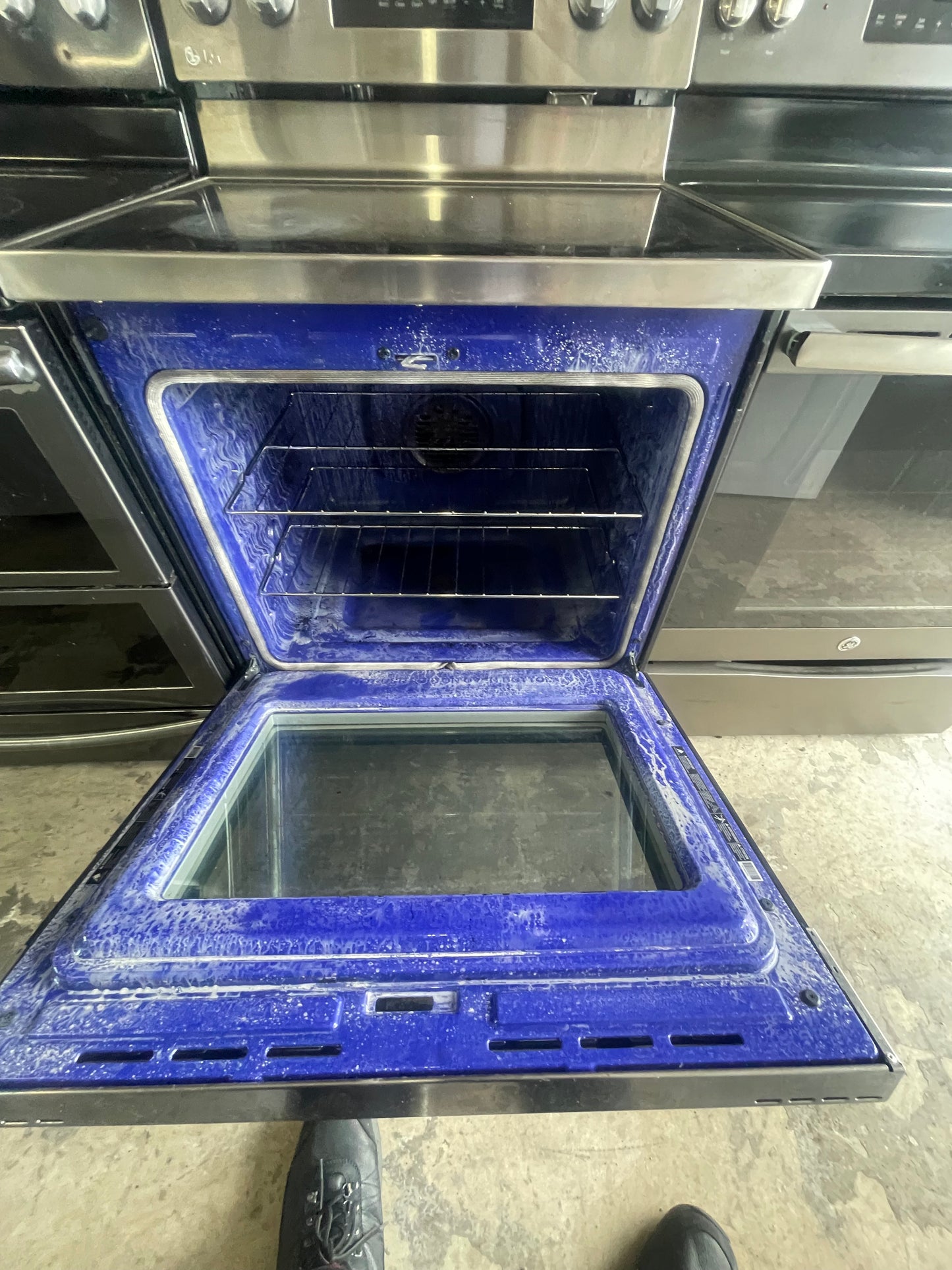 LG Front Control Electric Range with Air Fry
