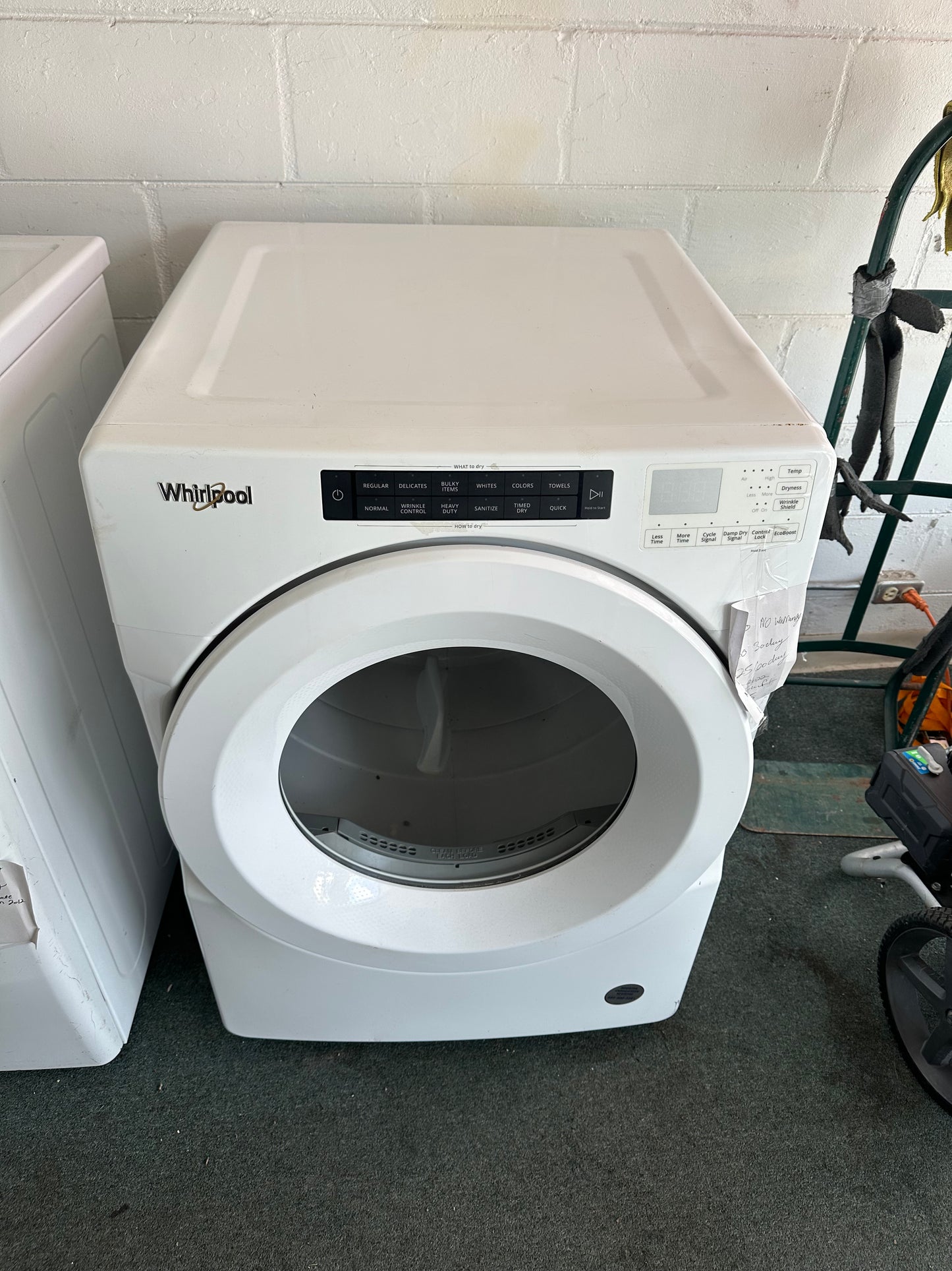 Whirlpool 7.4 cu. ft. Front Load Electric Dryer with Intuitive Touch Controls