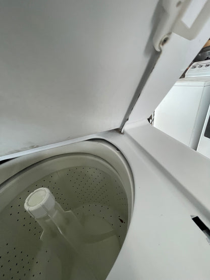 GE® 27" Unitized Spacemaker® Washer and Electric Dryer