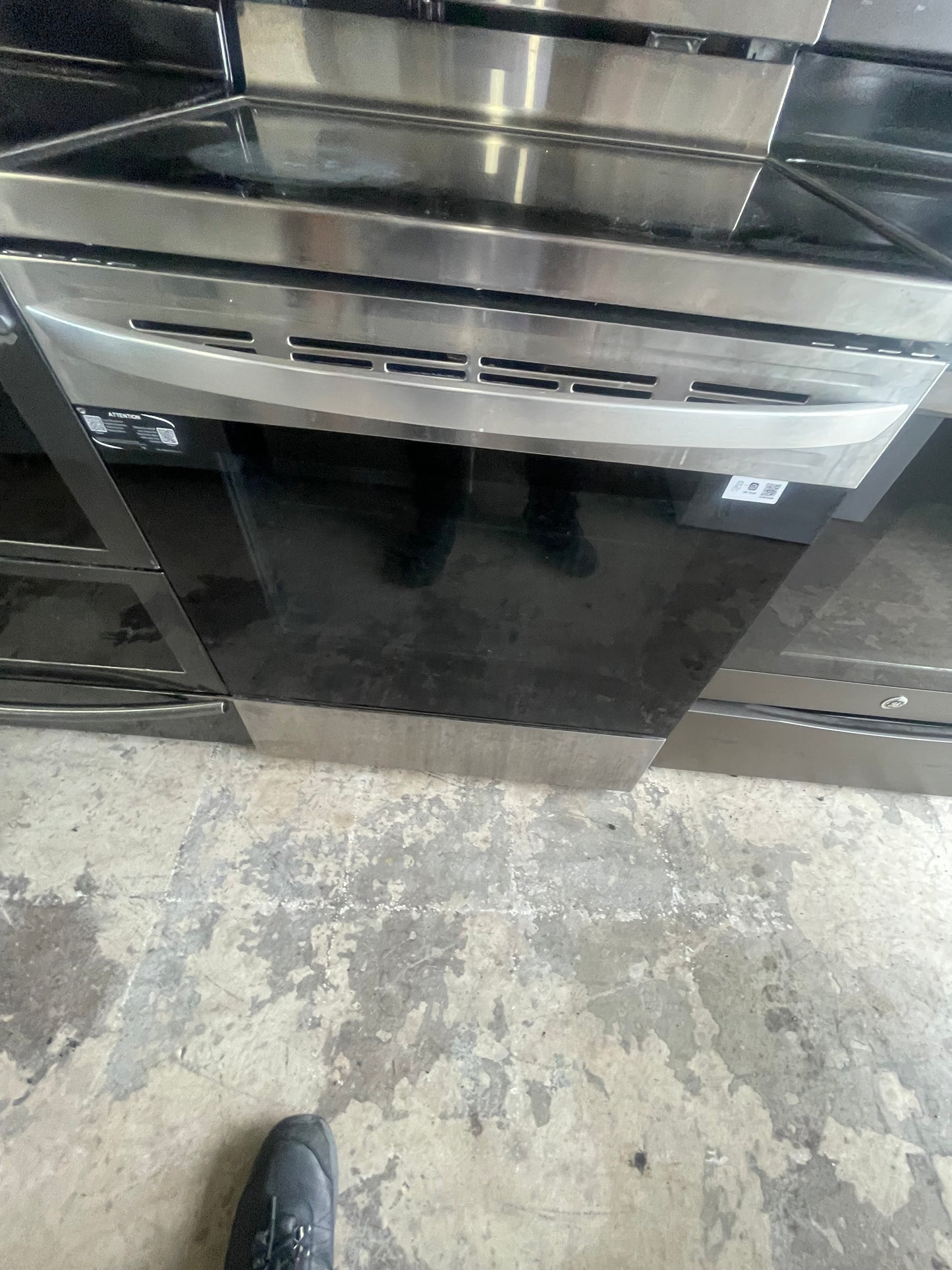 LG Front Control Electric Range with Air Fry