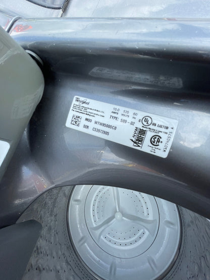 🔥 Whirlpool WTW8500DC0 Top-Load Washer