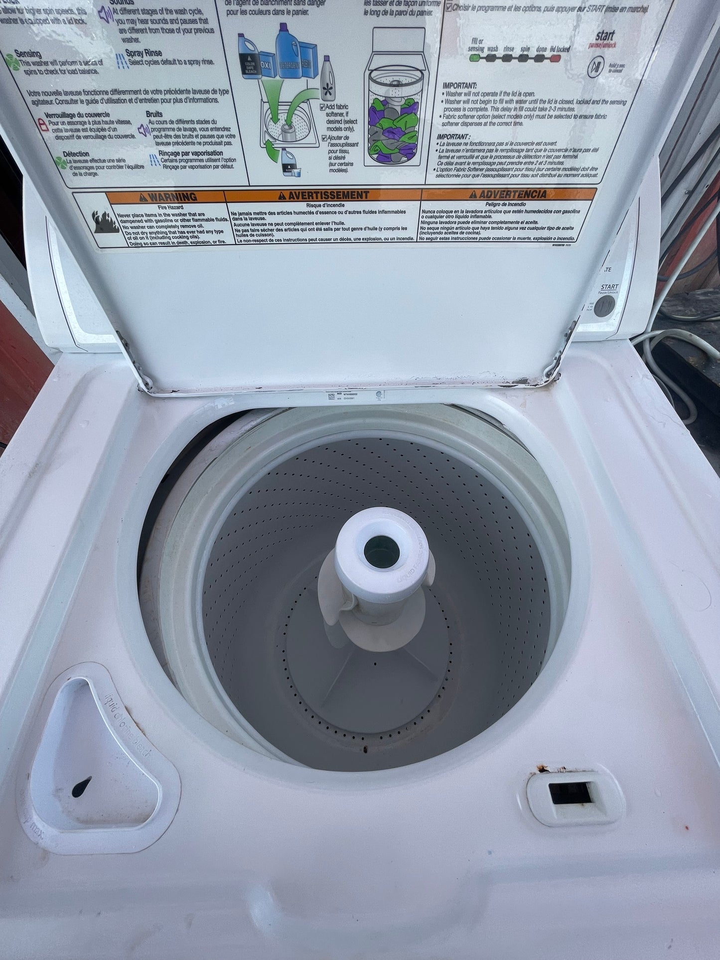 Whirlpool Washer