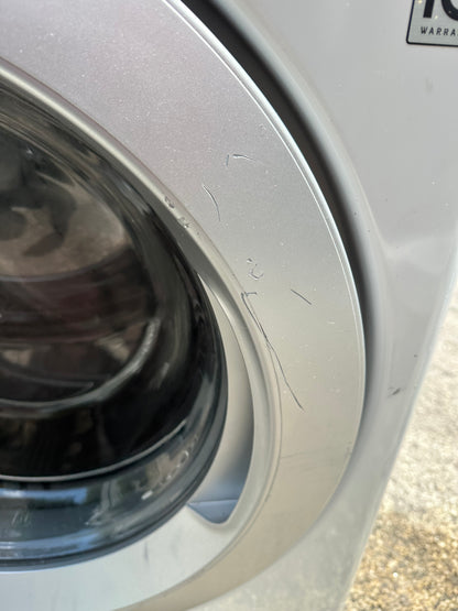 Lg Washer - White - 27 Inch Front Load Smart Washer with 4.5 cu. ft. Capacity