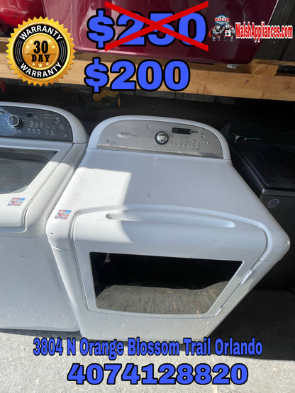 Whirlpool Electric Dryer Set