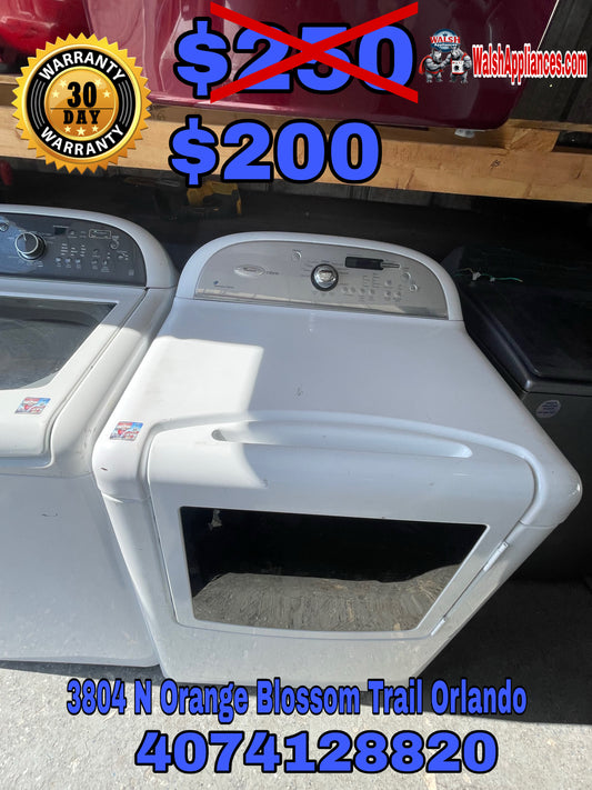 Whirlpool Electric Dryer Set