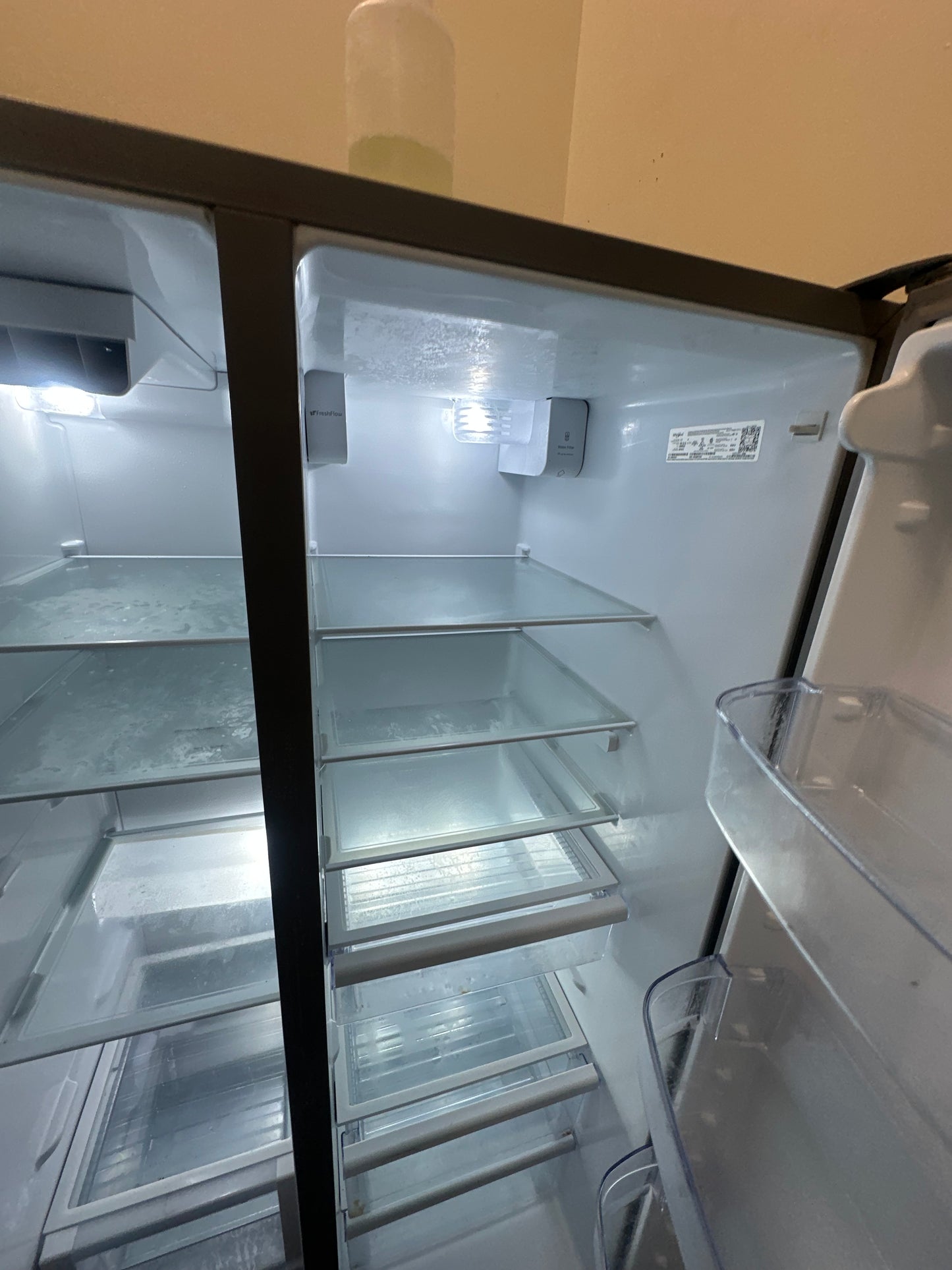 Whirlpool 28.5 Cu. Ft. Stainless Side-by-Side Fridge