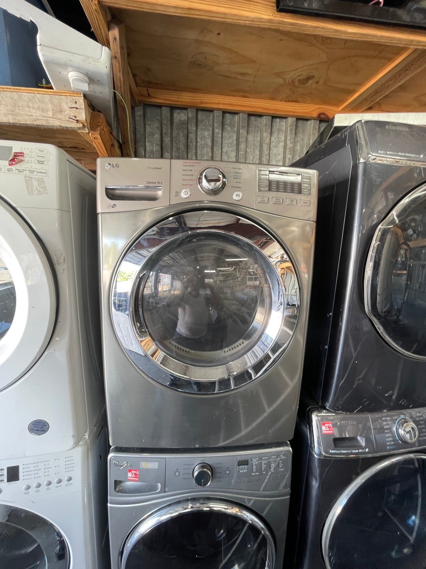 LG Ultra Capacity Electric SteamDryer
