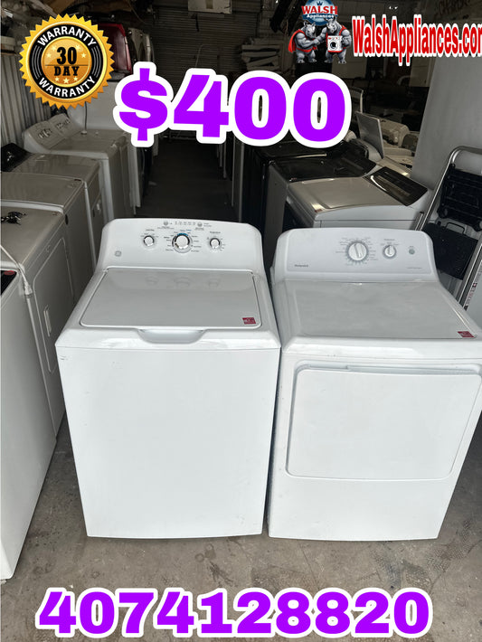 Ge Washer And Electric Dryer Set