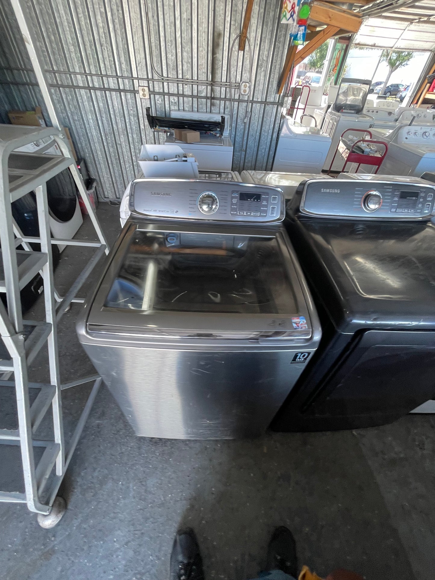 Samsung Washer And Electric Dryer Set