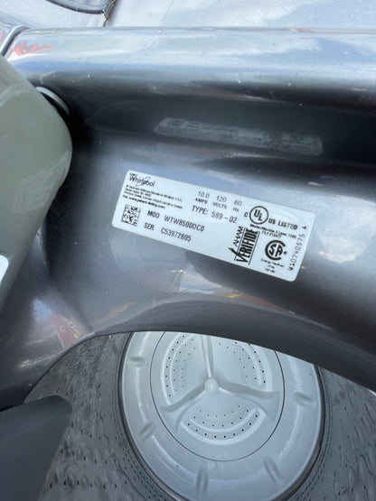 🔥 Whirlpool WTW8500DC0 Top-Load Washer