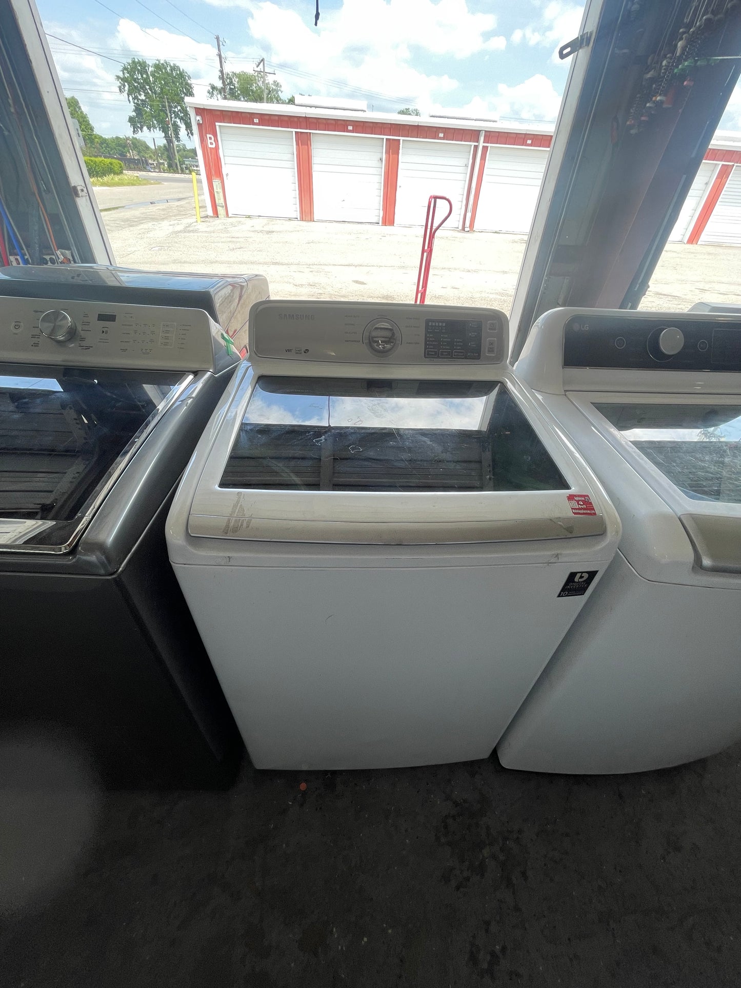 Samsung Washer And Electric Dryer Set