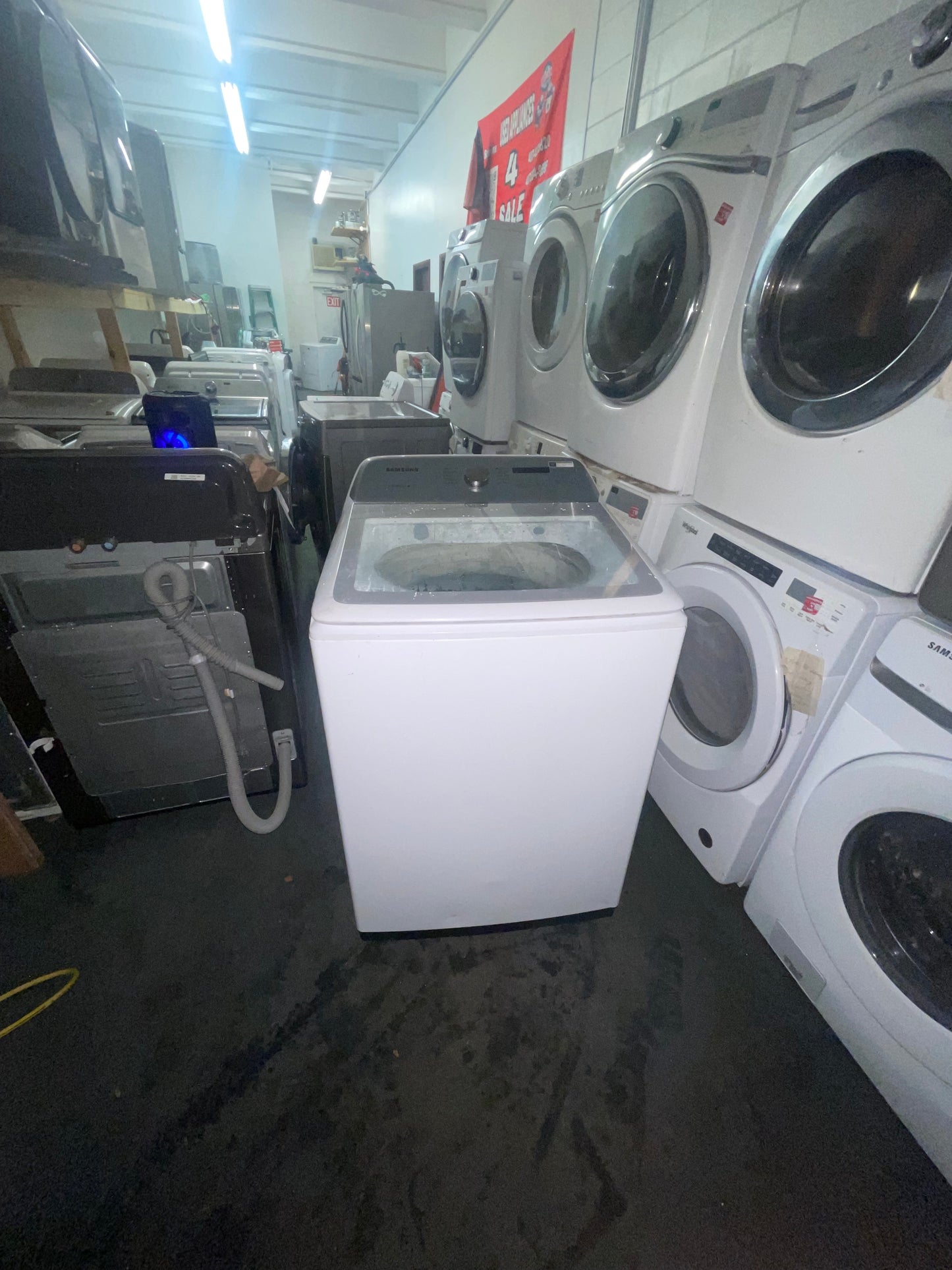 🧺 Samsung WA50R5200AW/US Top-Load Washer