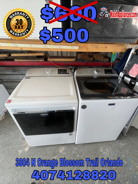 Maytag Washer And Electric Dryer Set