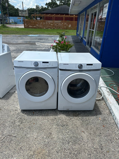 Samsung Washer And Electric Dryer Set