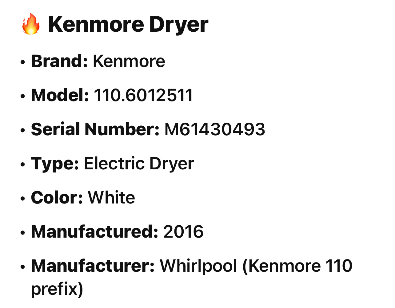 Kenmore Washer And Electric Dryer Set