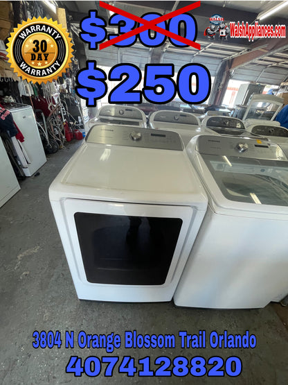 🔥 Samsung DVE50R5400W/A3 Electric Dryer