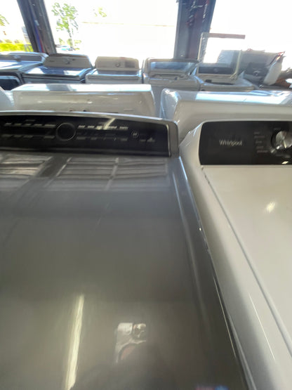 Whirlpool 8.8 cu.ft Top Load HE Electric Dryer with Intuitive Touch Controls, Steam Refresh