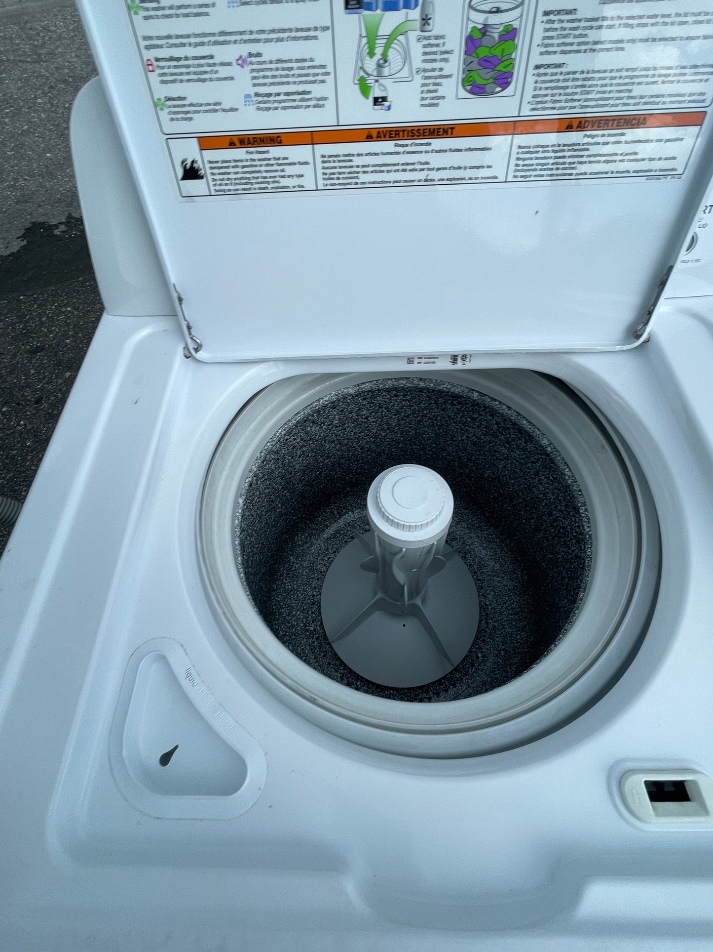 Admiral ATW4675YQ1 3.5 cu. ft. Top Load Washer with 9 Wash Cycles