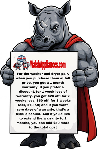 GE® 27" Unitized Spacemaker® Washer and Electric Dryer