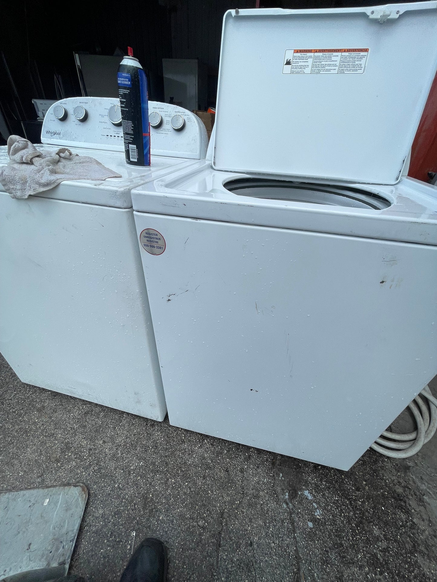 Amana washer