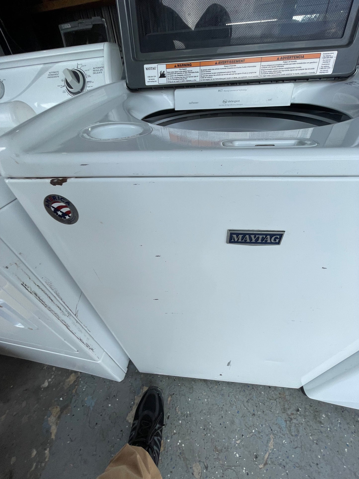 🔥 Maytag MVWB835DW4 5.3 Cu Ft High Efficiency Top Load Washer