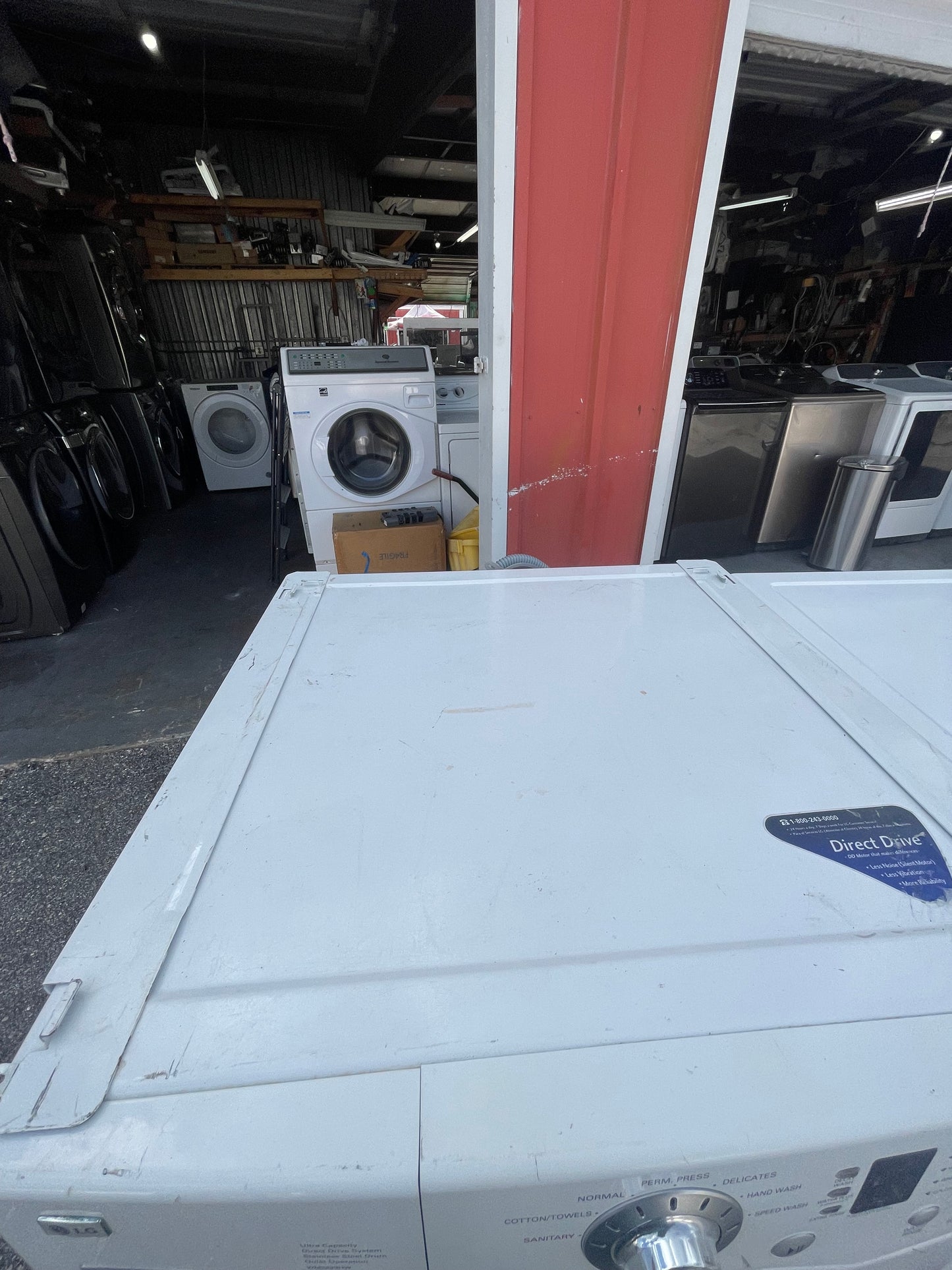 Lg Front load Washer And Electric Dryer Set