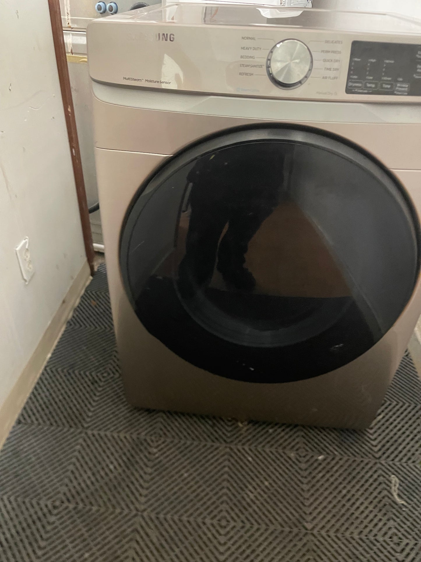 ✨ Samsung DVE45R6100C 7.5 cu ft Electric Dryer (Champagne)