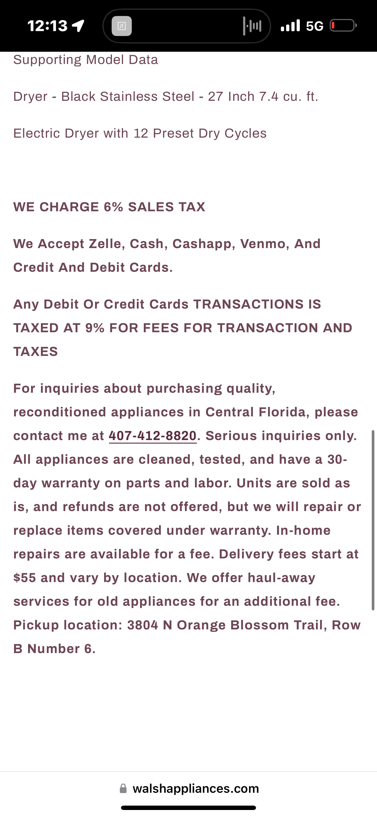 Whirlpool Electric Dryer Sst