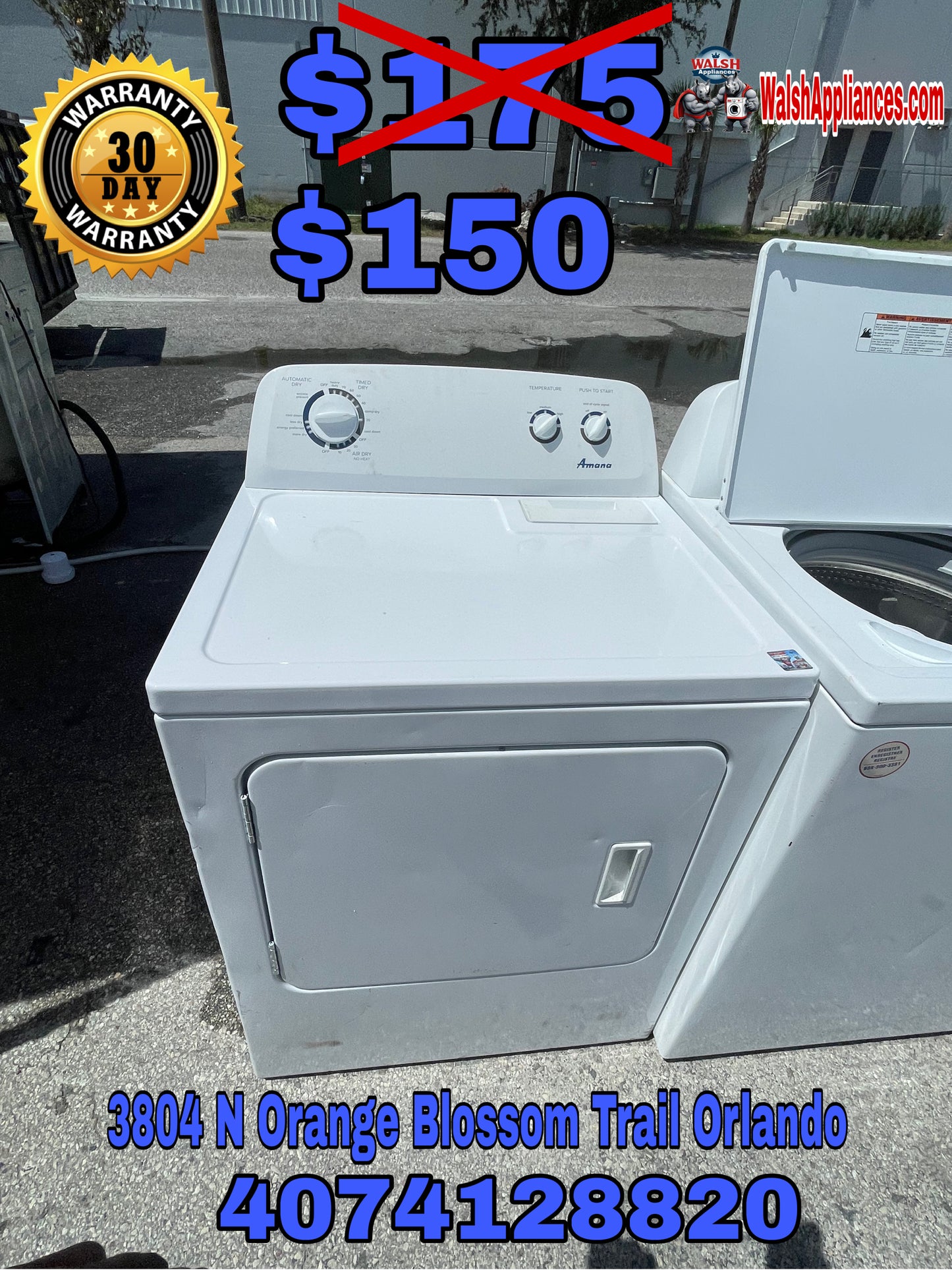 Amana Electric Dryer