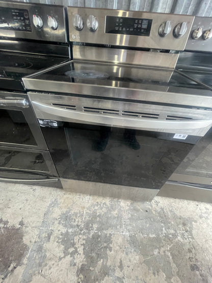 LG Front Control Electric Range with Air Fry