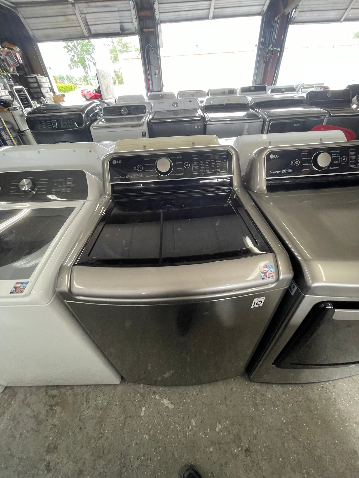 Lg Washer And Electric Dryer Set