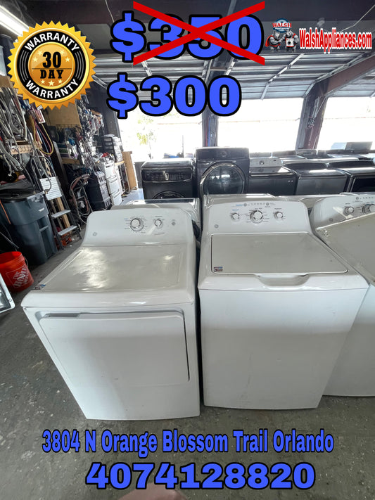 Ge Washer And Electric Dryer  Set